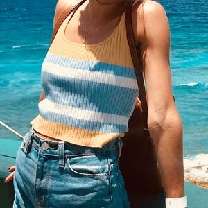 Striped tank from Lottie Moss